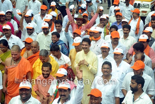 Padayatra against Yettinahole Project 1